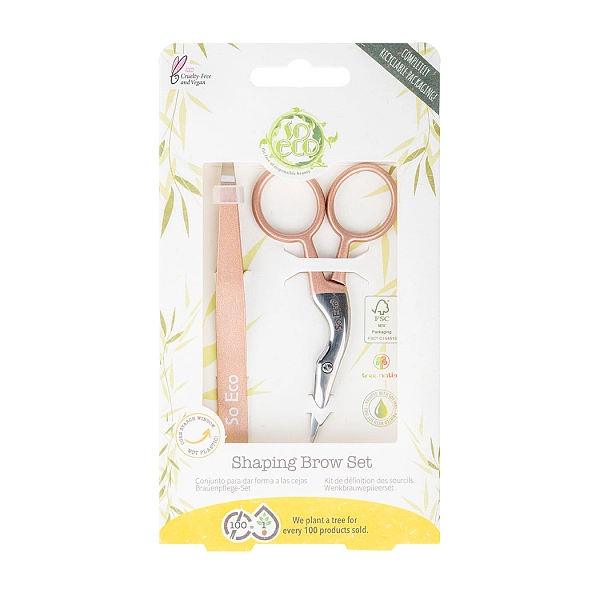 So Eco 塑眉剪刀和镊子