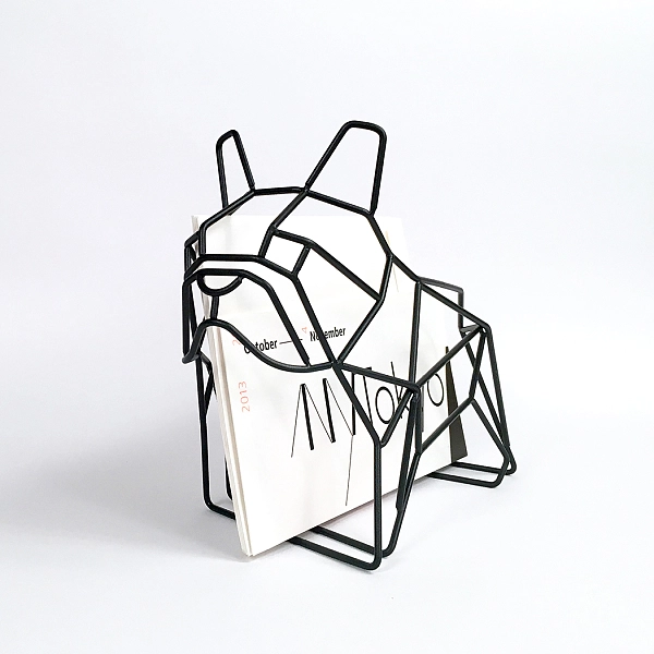 法国斗牛犬书信架