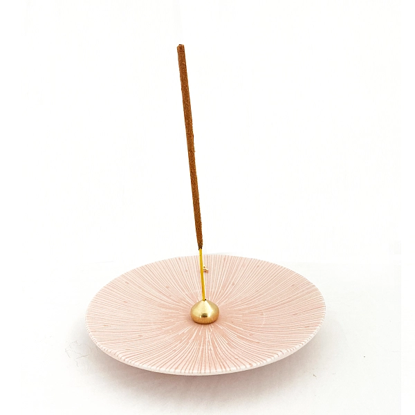 Eliana 陶瓷香台 - 玫瑰色