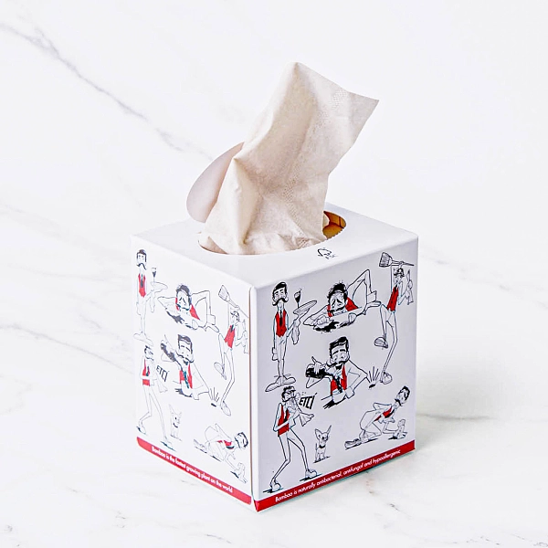 竹浆面巾纸3层56张