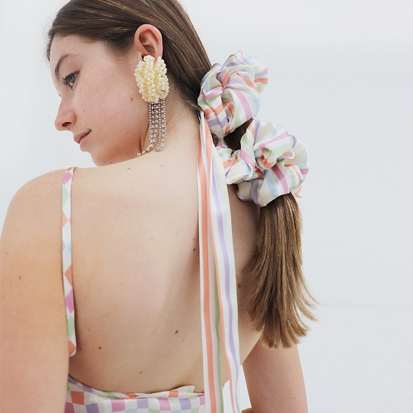 Valerie 斜纹发带 